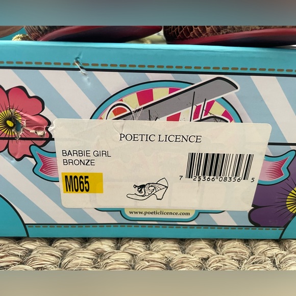 Poetic License Brown Couture Boots Booties Size 6.5 Snakeskin NEW - Picture 2 of 7